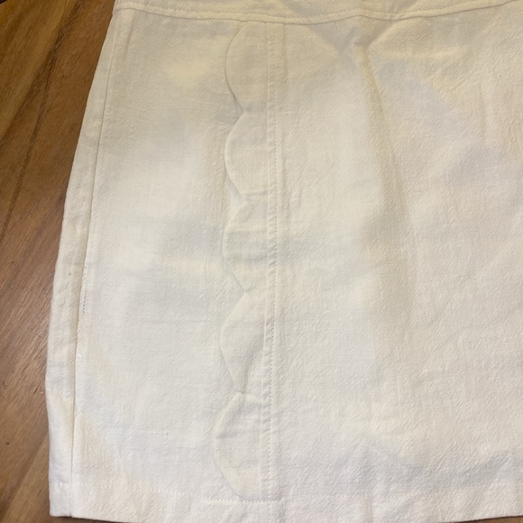 Cream Mini Skirt - Picture 2 of 2